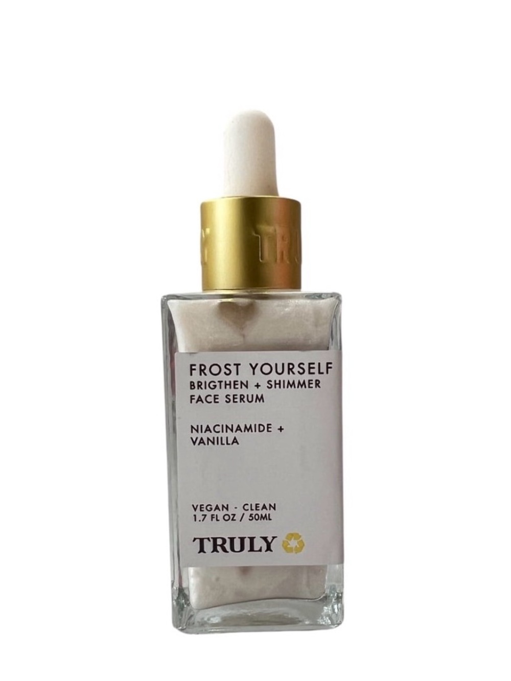 Truly- Frost Yourself- Brighten and shimmer face serum